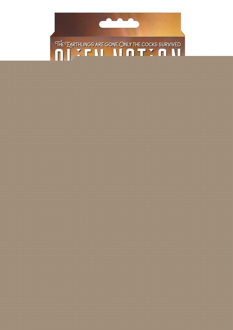 Alien Nation Phoenix Silicone Thrusting Dildo - Black/Green/Yellow