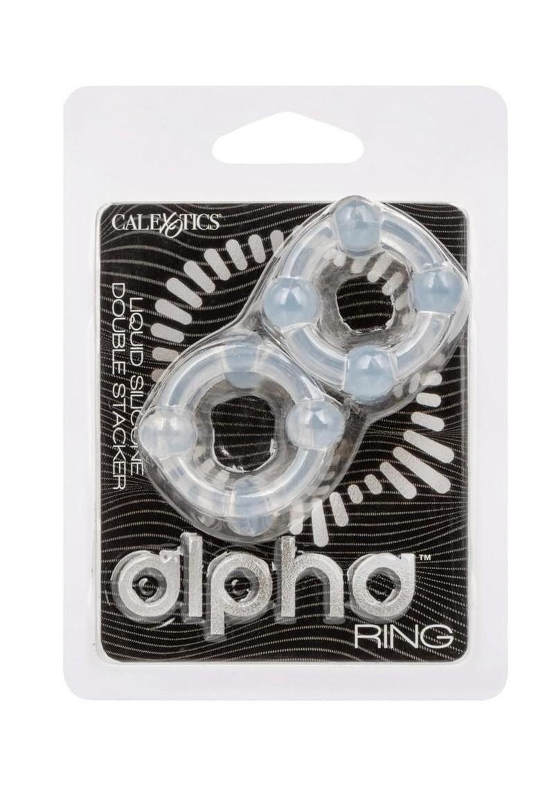Alpha Liquid Silicone Double Stacker Rings - Its Cassidy Bybee