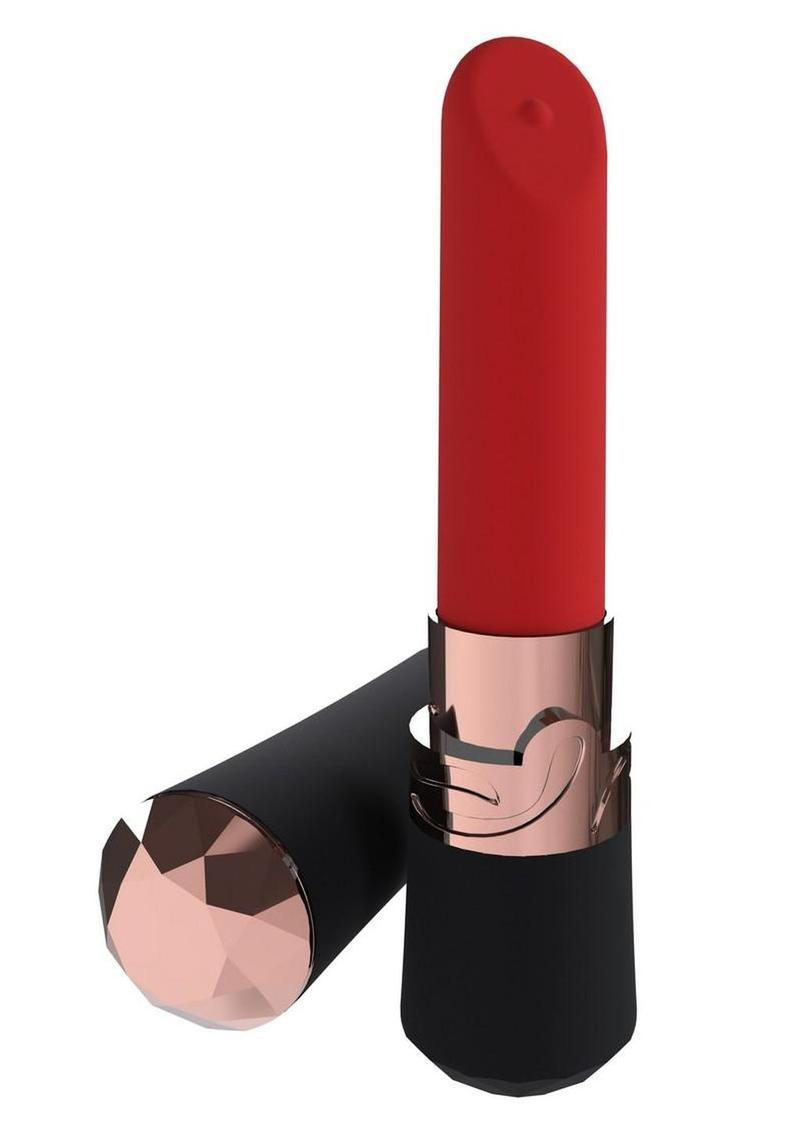 10 Function Silicone Lipstick Massager Loveline