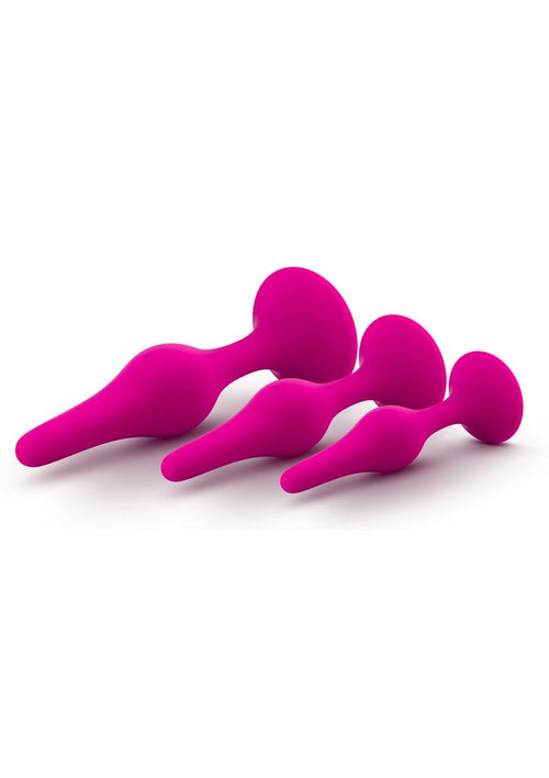 Luxe Beginner Plug Kit Silicone Butt Plugs 3 Sizes - Its Cassidy Bybee ...